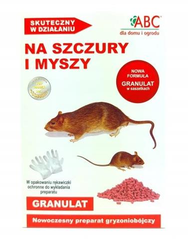 ABC GRANULAT NA MYSZY I SZCZURY 140 g