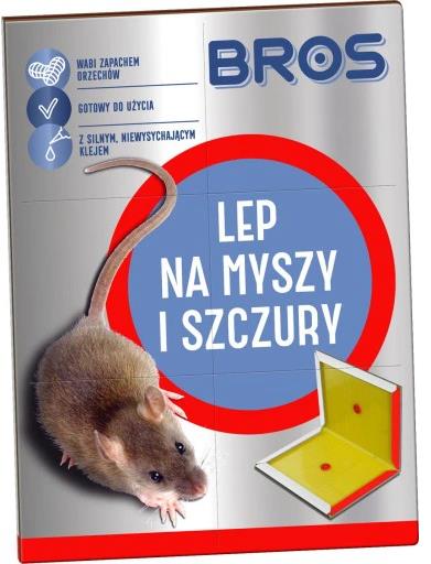 BROS PUŁAPKA LEPOWA NA MYSZY I SZCZURY