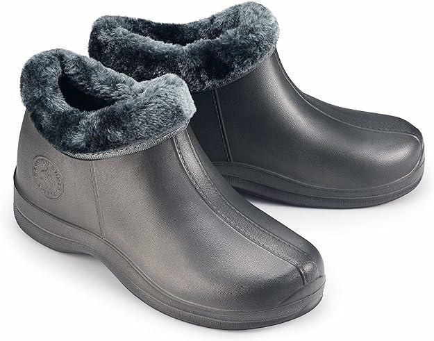 KALOSZ OCIEPLANY NISKI  SZARY 36-41