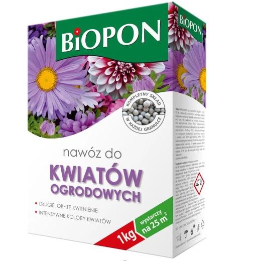 BIOPON NAWÓZ DO KWIATÓW OGRODOWYCH 1 KG,