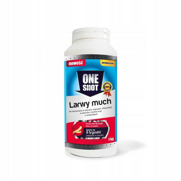 ONE SHOT MAGGOTS LARWICIDE LARWY MUCH     1KG