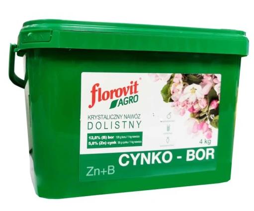 FLOROWIT AGRO CYNKO-BOR 4 KG,