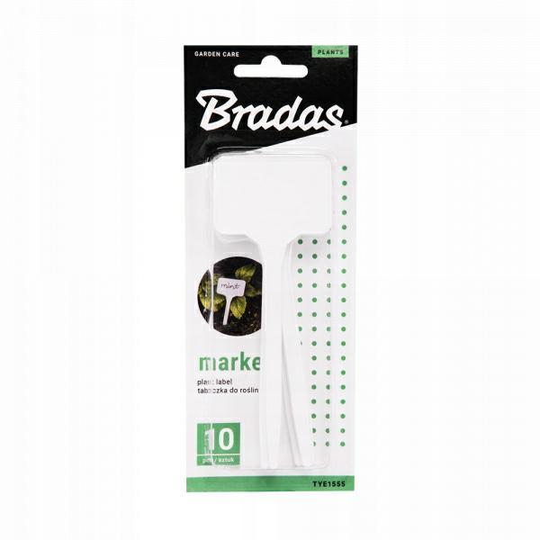 BRADAS TABLICZKA DO OPISYWANIA ROŚLIN 10  SZT 15x5,5 CM