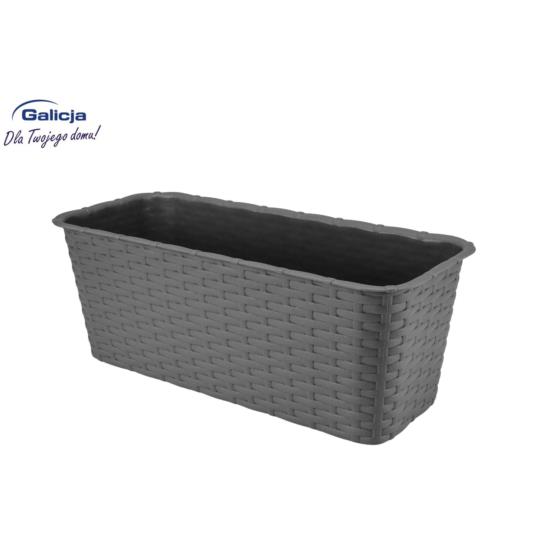 DONICZKA BALKON RATTAN 40 cm GRAFIT