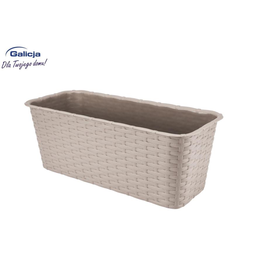 DONICZKA BALKON RATTAN 40 cm KARMEL