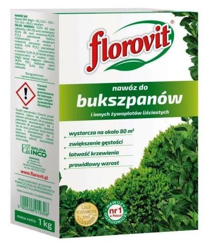 FLOROVIT NAWÓZ DO BUKSZPANÓW 1 KG,