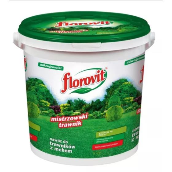 FLOROWIT MISTRZOWSKI TRAWNIK 8 KG         WIADRO,