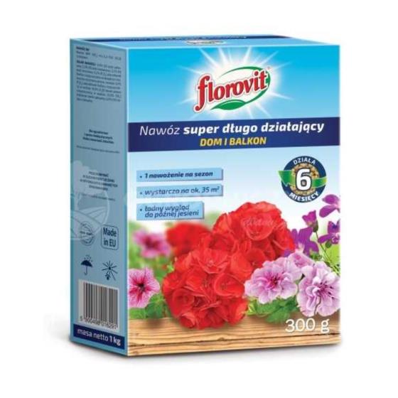 FLOROWIT DŁUGO DZIAŁAJĄCY DOM I BALKON     300 g,