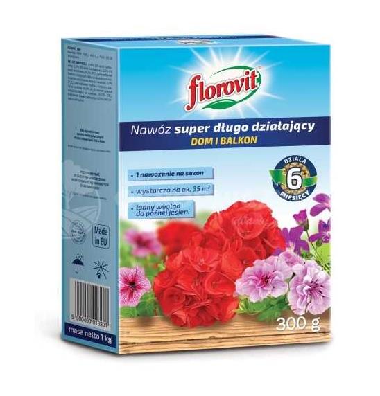 FLOROWIT DŁUGO DZIAŁAJĄCY DOM I BALKON     300 g,