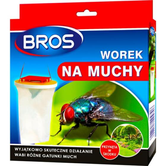 BROS WOREK NA MUCHY 1szt + 45 G  PRZYNĘTA,