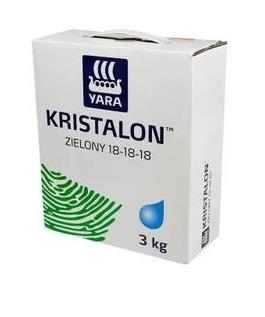 KRISTALON ZIELONY (18-18-18+MIK) 3 KG,