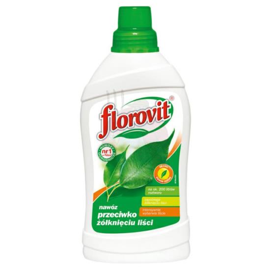 FLOROVIT PRZECIW ŻÓŁKNIĘCIU LIŚCI  1 L,