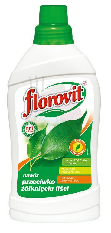 FLOROVIT PRZECIW ŻÓŁKNIĘCIU LIŚCI  1 L,