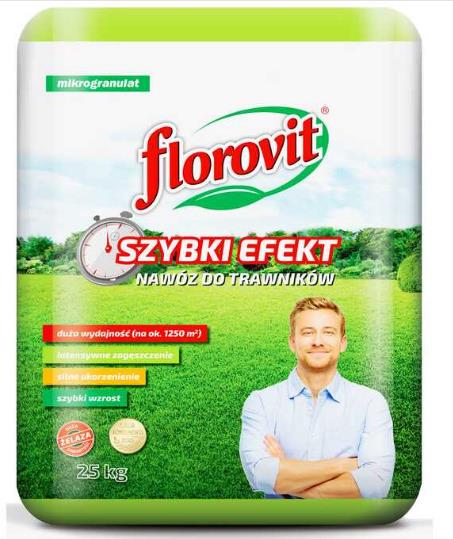 FLOROVIT DO TRAW SZYBKI EFEKT 25 KG,
