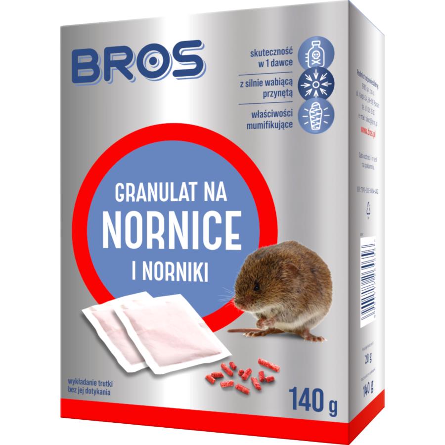 BROS GRANULAT NA NORNICE NORNIT  140 g,