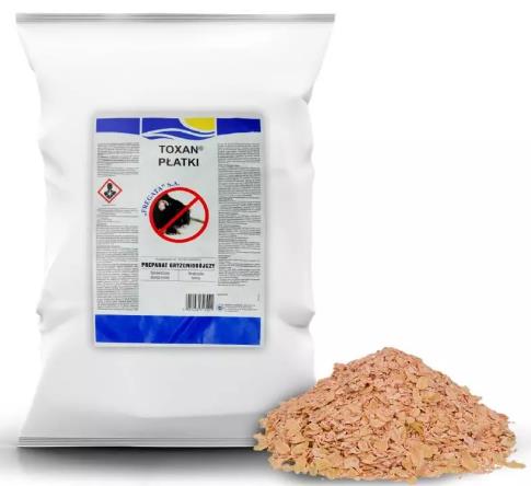 TOXAN PŁATKI 1 KG,