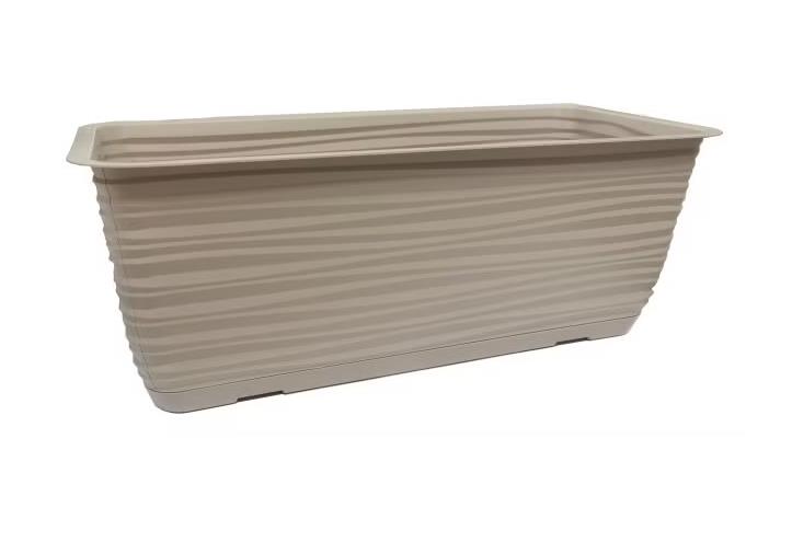 DONICZKA BALKONIOWA SAHARA Z PODSTAWKĄ    60CM BEŻOWA