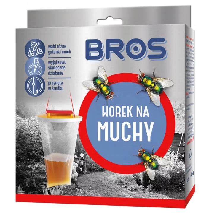 BROS WOREK NA MUCHY 1szt + 45 G  PRZYNĘTA,