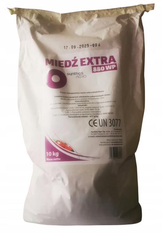 MIEDŹ  EXTRA 880 WP 10 KG