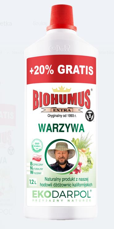 BIOHUMUS EXTRA WARZYWA 1,2 L,