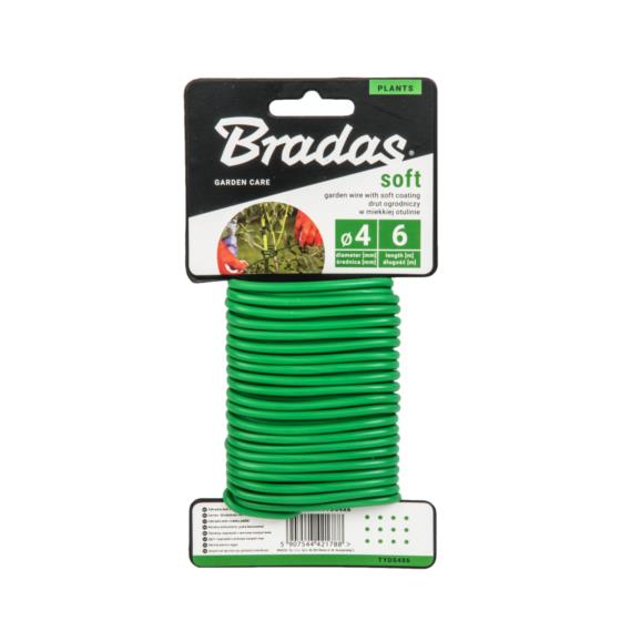 BRADAS DRUT OGRODNICZY SOFT  4MM x 6 M