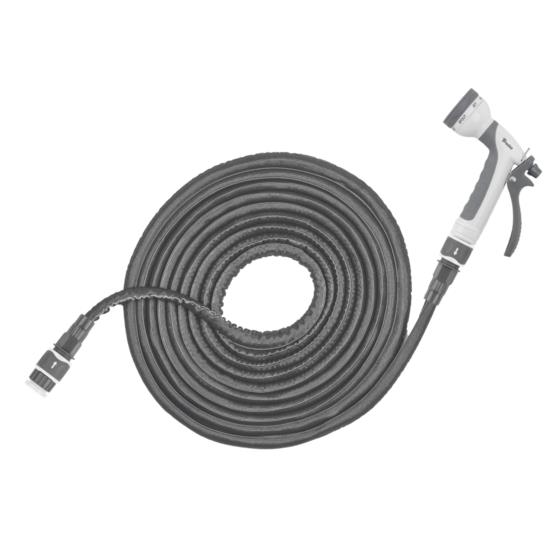 BRADAS ZESTAW OGRODOWY TWIST HOSE 7,5     m - 15 m  (WĄŻ ROZCIĄGLIWY )