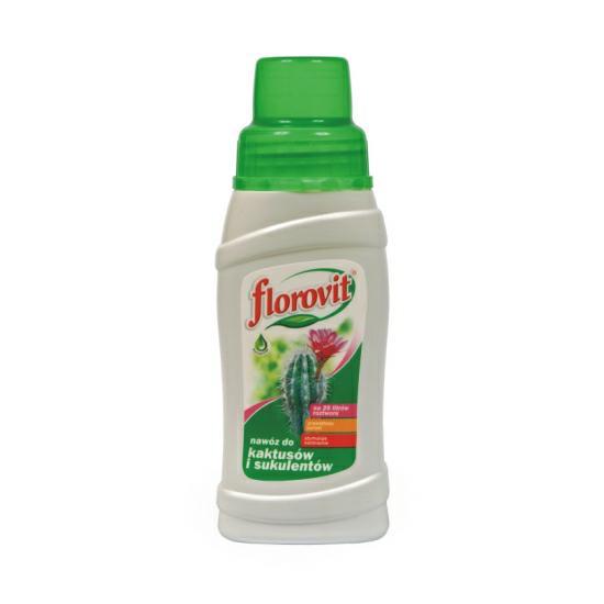 FLOROVIT  DO KAKTUSÓW I SUKULENTÓW 0,5 L