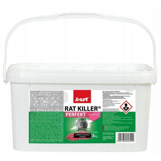 RAT KILLER PERFEKT GRANULAT 3 KG,