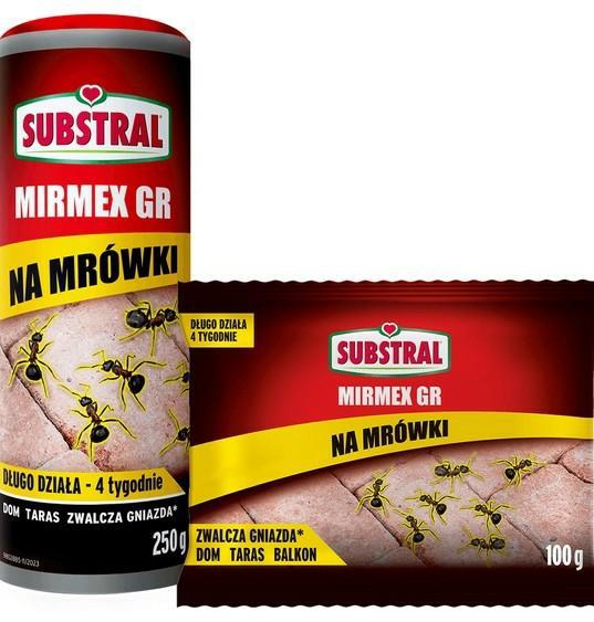 SUBSTRAL MIRMEX GRANULAT NA MRÓWKI 100    G,