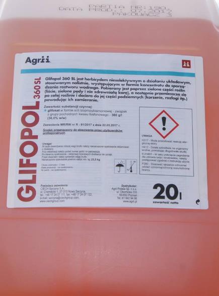 GLIFOPOL 360 SL 20 L,