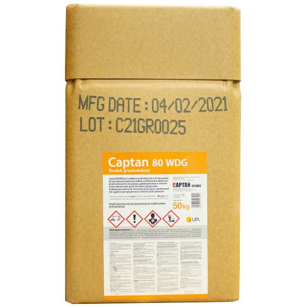 CAPTAN 80WDG 50 KG,